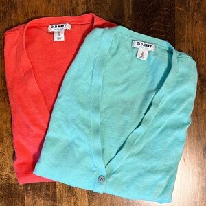 Bundle of 2 Old Navy cardigan.